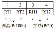 防爆熱式氣體質量流量計接線端子圖